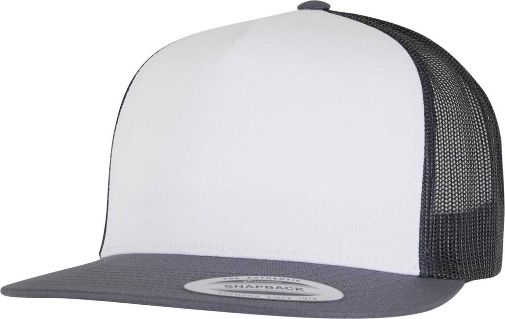 Flexfit - "Classic" Trucker Cap für Herren/Damen Uni BC6936 (Einheitsgröße) (Marine/Weiß/Dunkel-Marineblau)