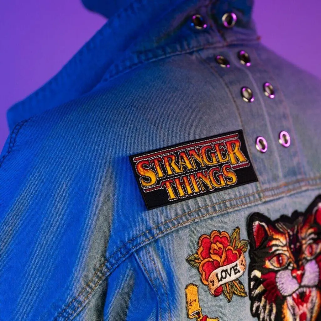 Écusson brodé Stranger Things 3 patch thermocollant rétro haute qualité - 3