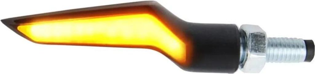 Lightech Type 931 Blinker Für Motorräder Schwarz Schwarz One Size