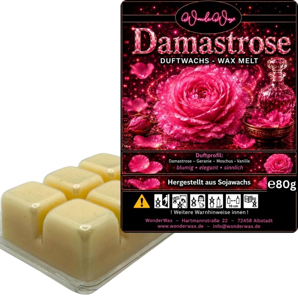 WonderWax Duftwachs Wax Melts für Duftlampe, 6 Würfel Produktbild 