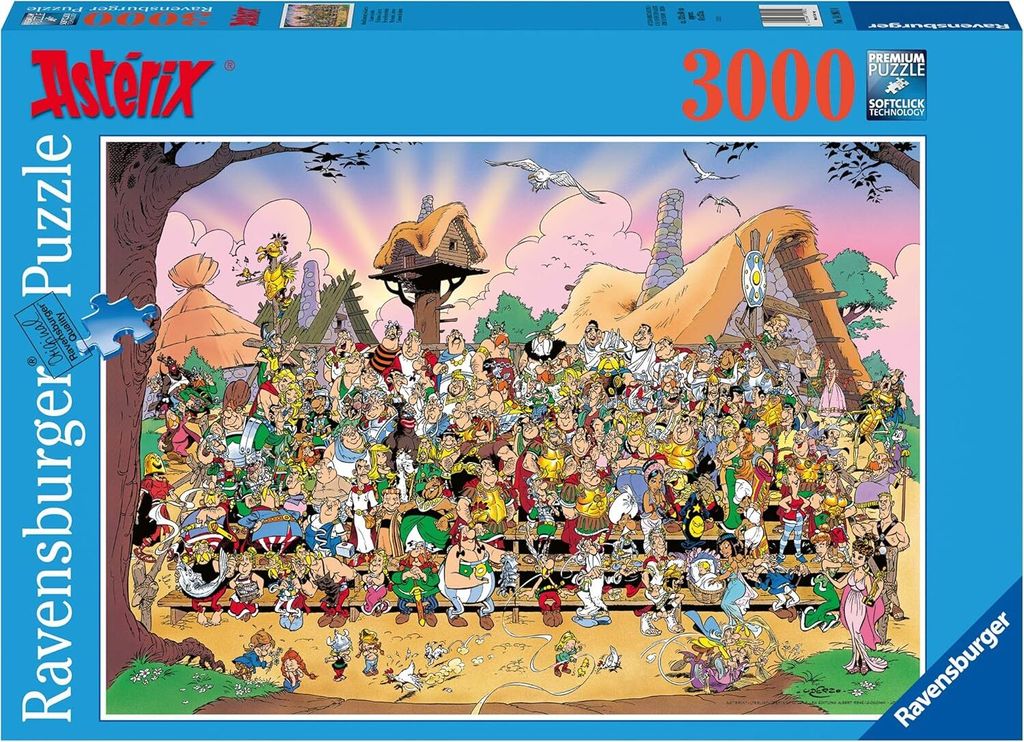 Puzzle de 3000 pièces pour adultes - L'univers d'Astérix - Image du produit 