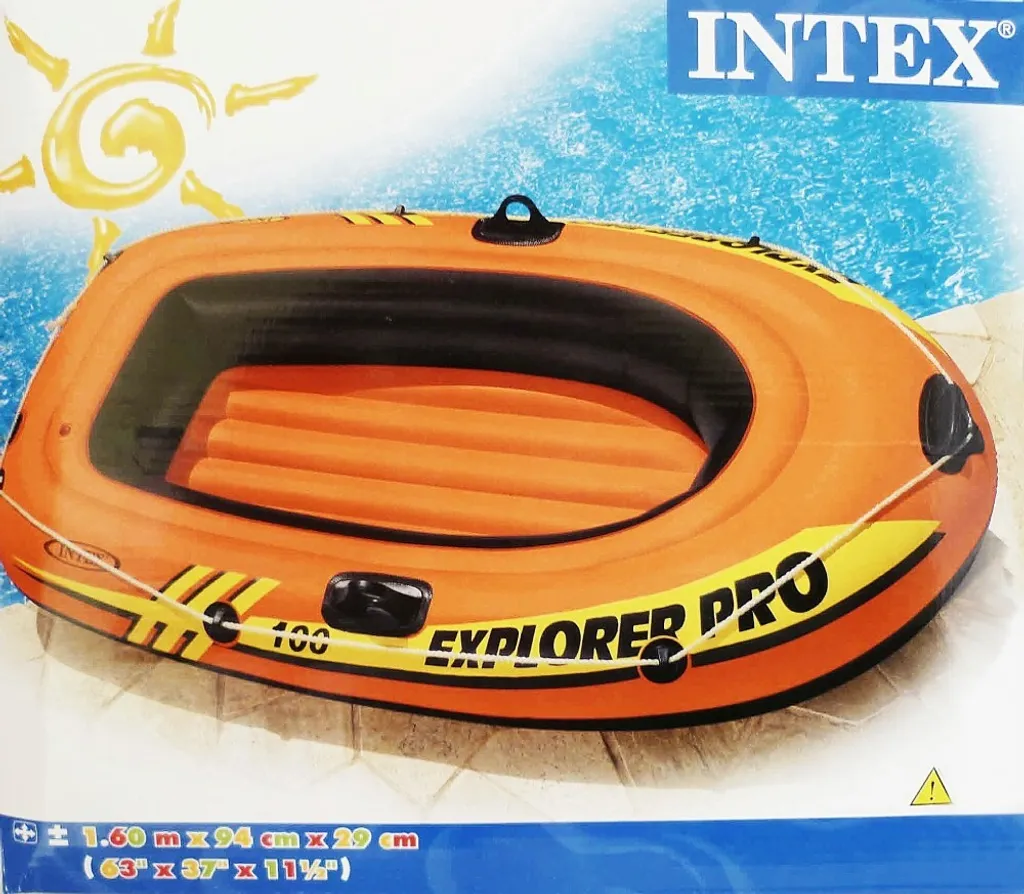 Bateau Gonflable Compact Intex 58355 Stable et Facile à Gonfler