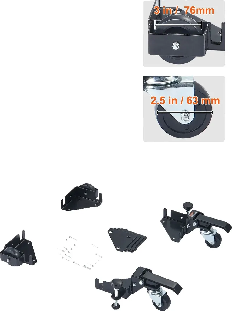Support Réglable Ultra Résistant 180kg pour Meubles et Appareils 30cm