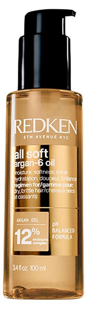 Redken All Soft Argan-6 Oil vyživující olej pro suché vlasy Obrázek produktu 
