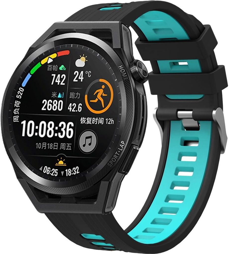 Sport Ersatz Armband für Huawei Watch GT 3 42mm Silikon Produktbild 