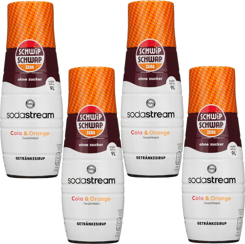 SodaStream Sirup Schwip Schwap Light 4x440ml zuckerfrei Produktbild 