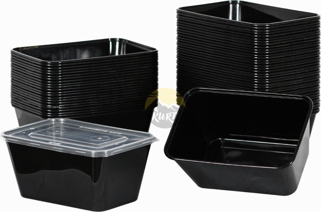KURTT - 1-fach Mahlzeitschalen, 100 Stück - Produktbild 