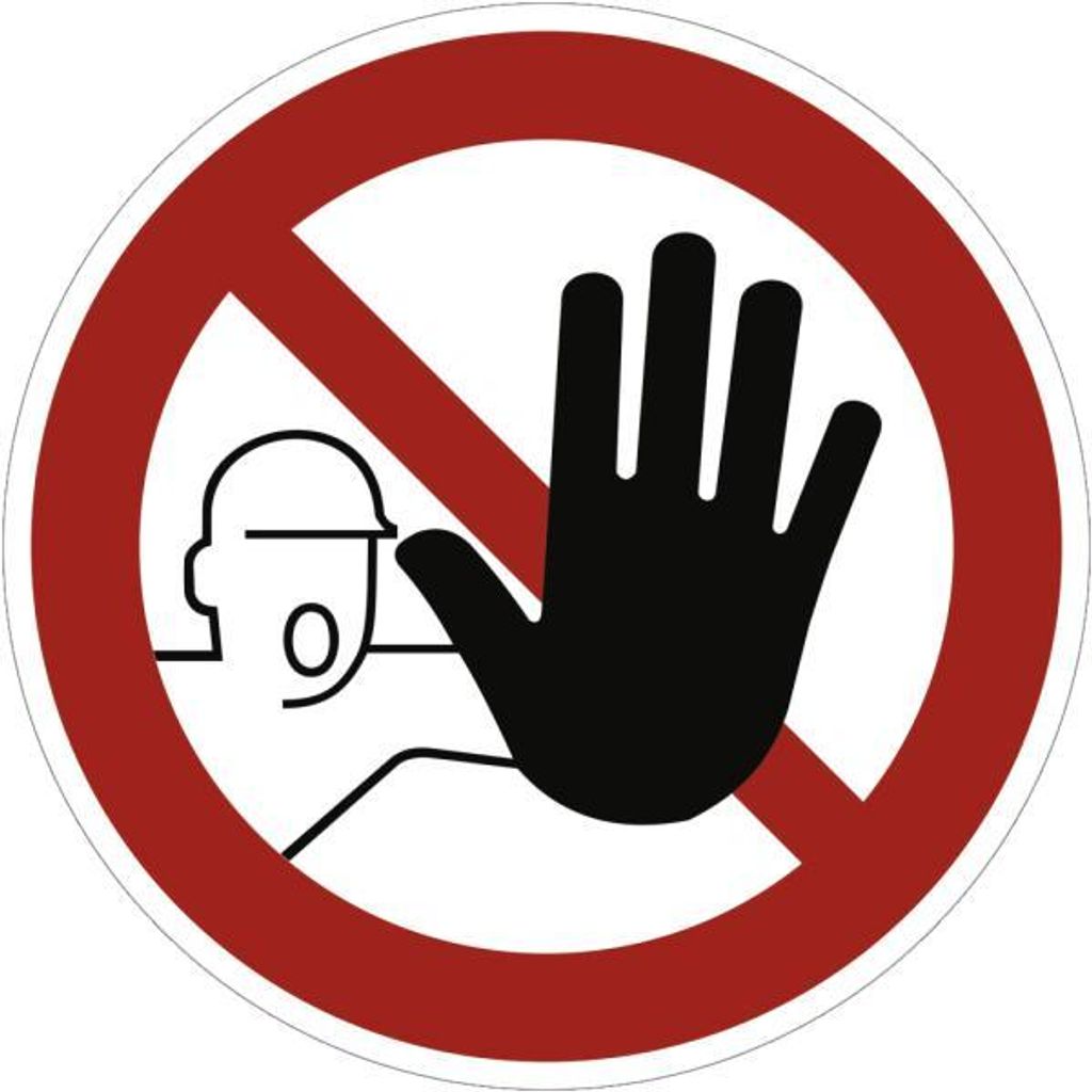 Dreifke® Kunststoff-Schild "Zutritt für Unbefugte Produktbild 