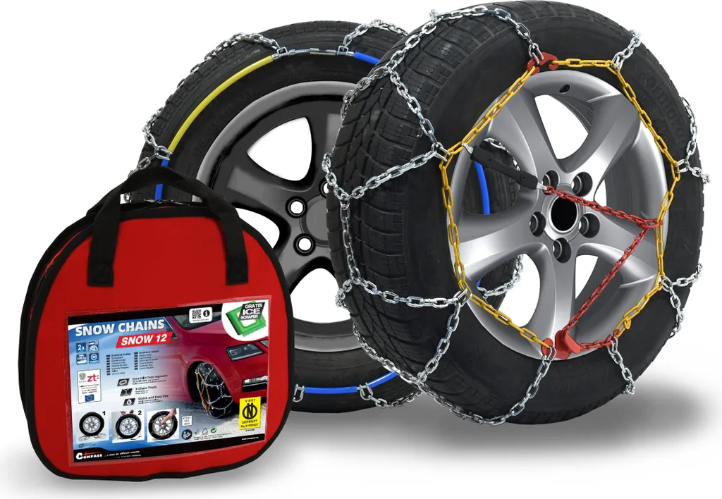 Catene Neve 12mm Compass SNOW12 X50 - Zero Compromessi sulla Neve
