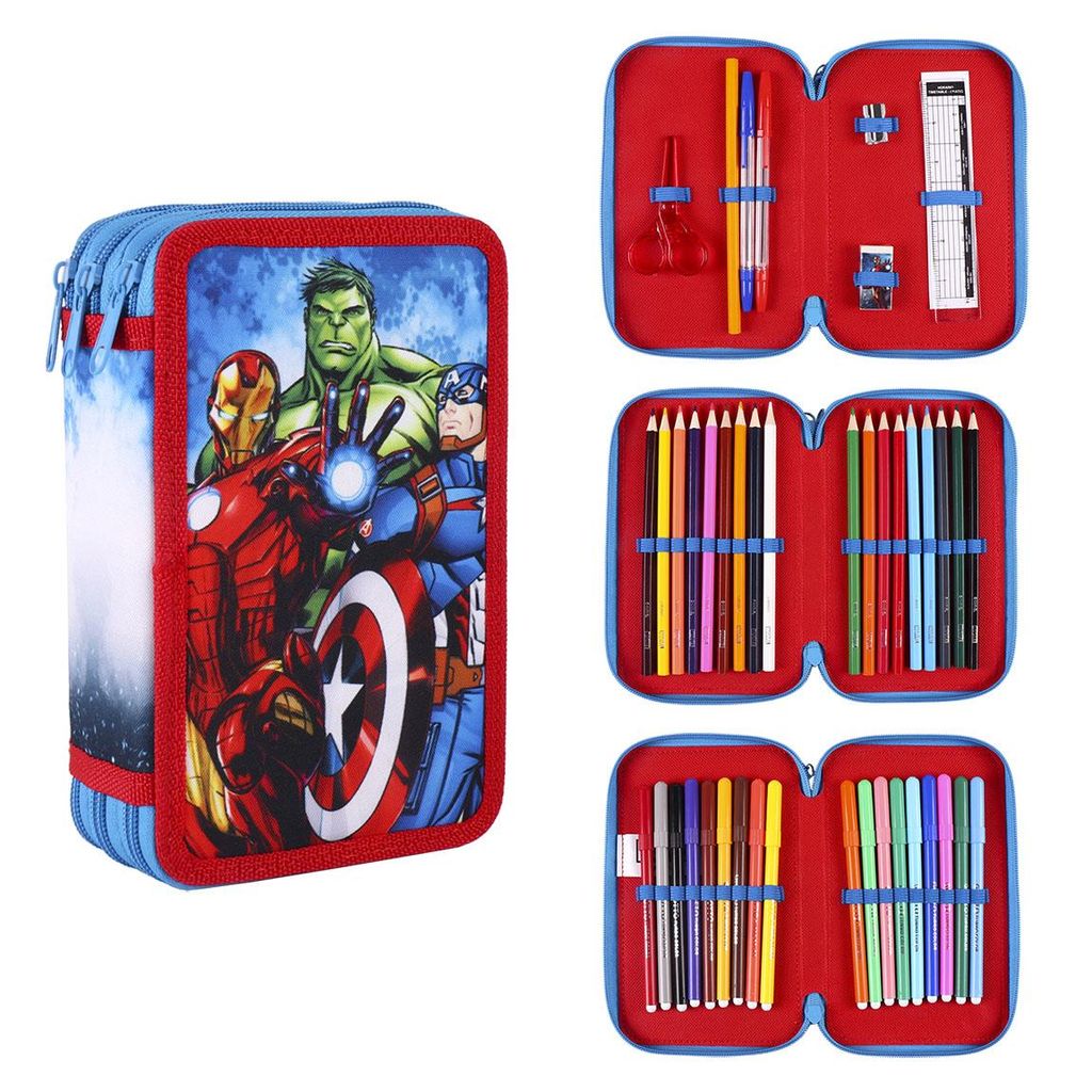 Plumier avec accessoires 3 niveaux Avengers 2700000398 Image du produit 