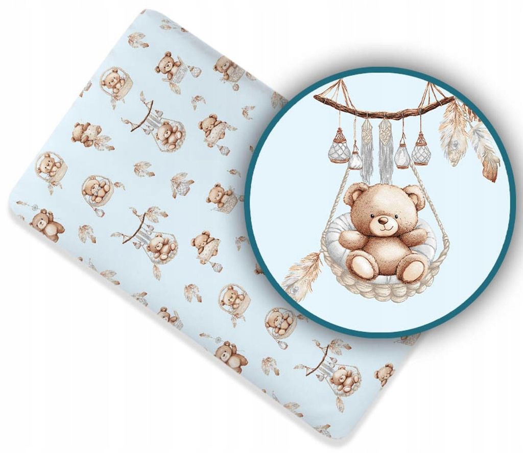 Lenzuolo con Angoli per Lettino 80 × 160 cm – 100% Cotone, Immagine del prodotto 