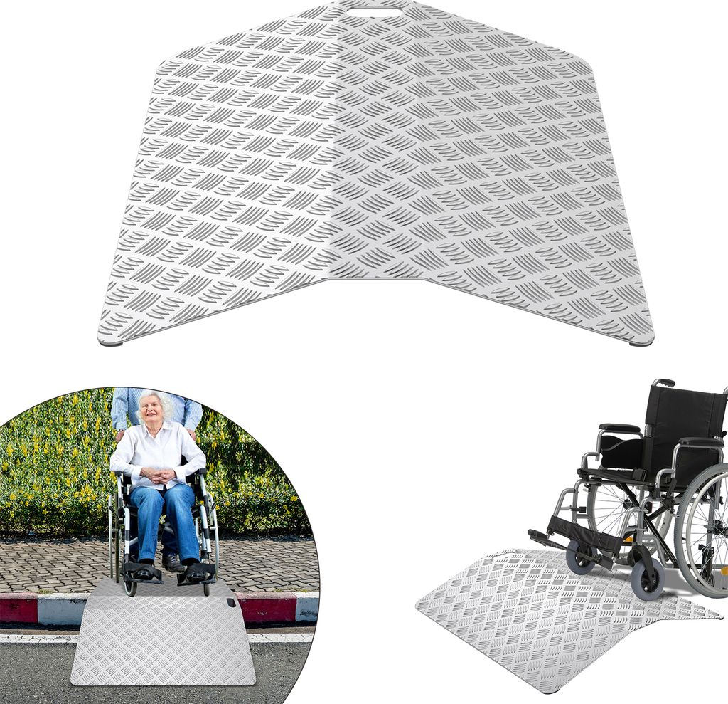 UISEBRT Rampa pro vozíčkáře o šířce 70 cm, nájezd na práh Obrázek produktu 