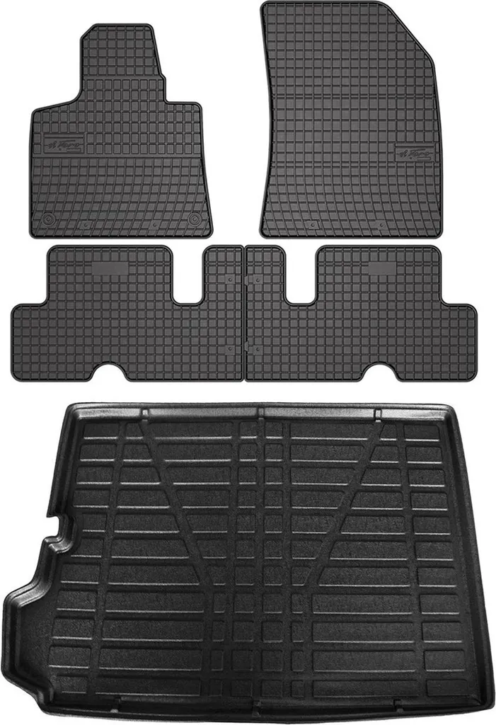 Tappetini Gomma Citroen C4 Grand Picasso 2013-2024 - Set Completo 5 Pezzi