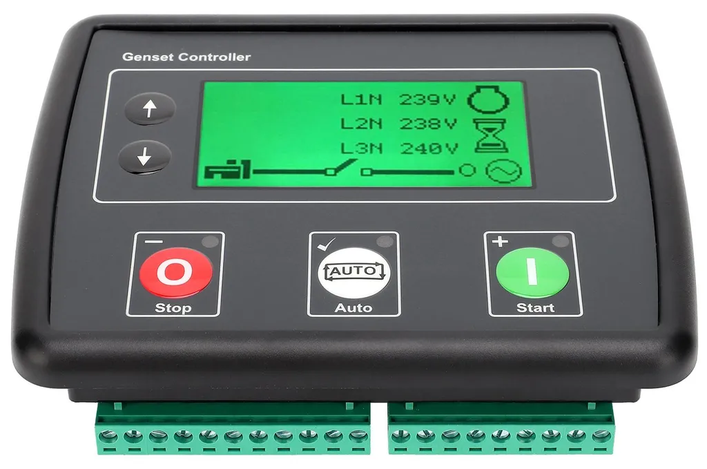 Module de contrôle DSE4520 pour groupe électrogène avec écran LCD clair