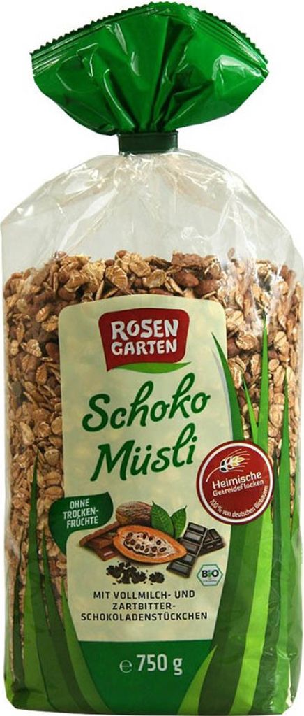 Rosengarten - Schoko-Müsli - 750g