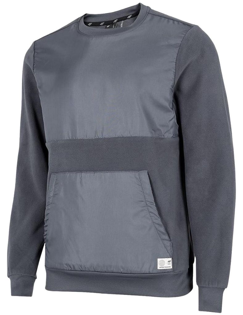 4F - "H4Z22BLM01082S" Sweatshirt für Herren PP1617 (S) (Graphit)