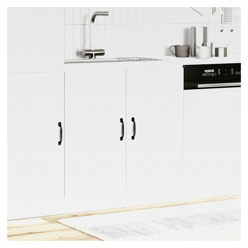 Spülenunterschrank Lucca Weiß Holzwerkstoff