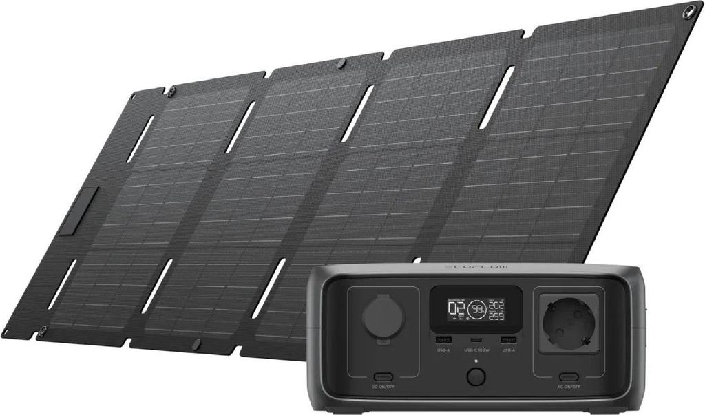 Kit: Ecoflow River 3 Ups Power Station + Pannello Immagine del prodotto 