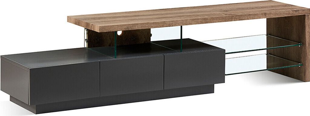 Stozy TV-Schrank Elba Braun - Grau