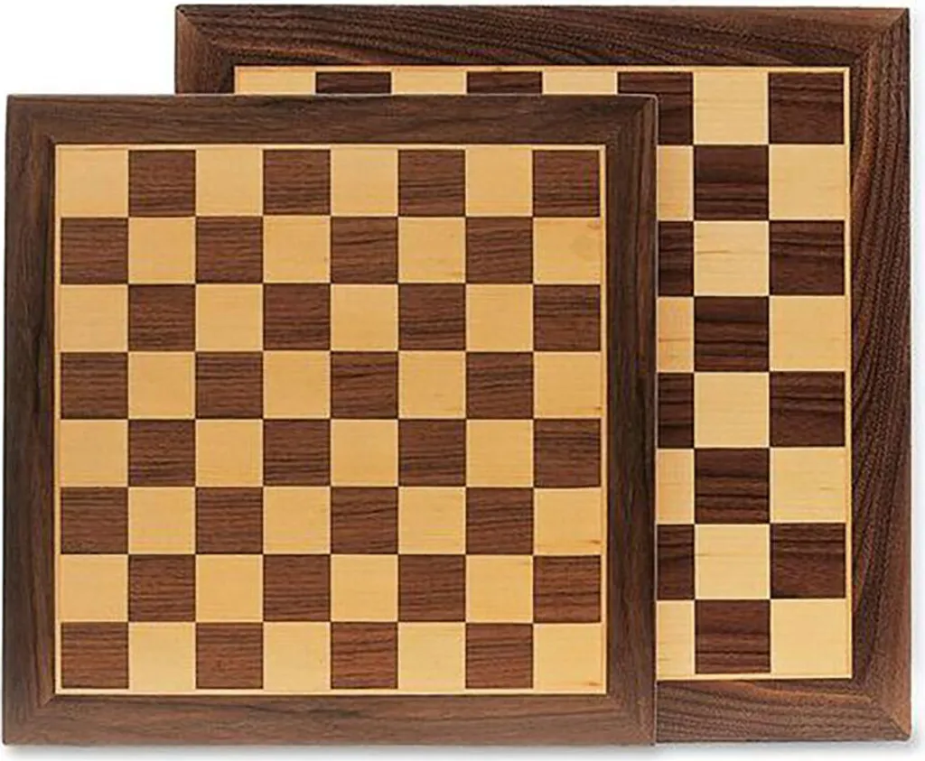 Échiquier et Damier Cayro 40 x 40 cm en bois pour tournois et clubs