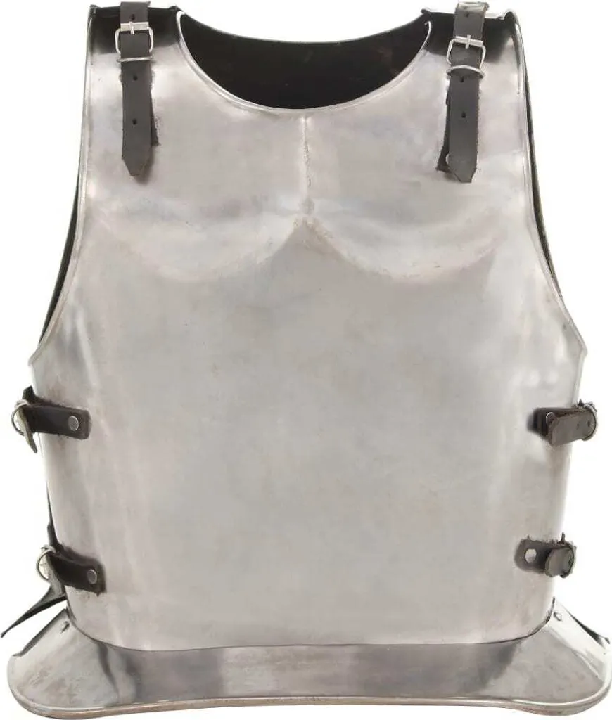 Cuirasse médiévale ajustable en acier pour un confort total en GN