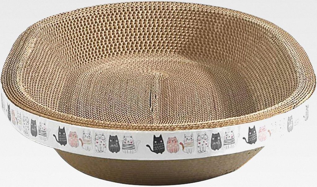 Krallenbrett für Katzen – wasserdichtes Spielzeug in ovaler Form, zum Kratzen für Katzen, für Katzen, Haustiere, Kletterspiel im Freien, für ...