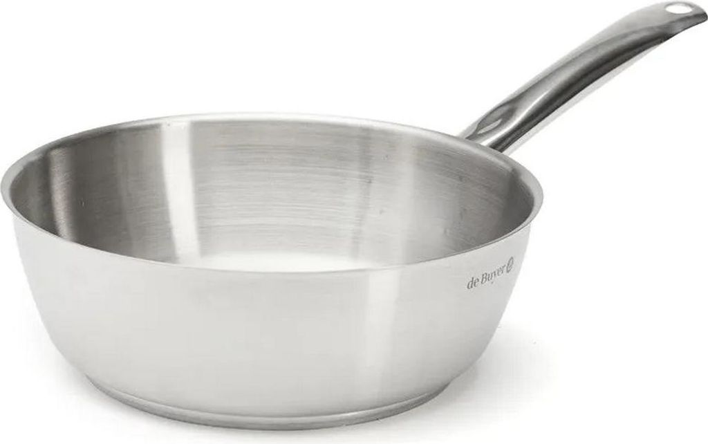 Sauteuse inox 24cm sans couvercle - De Buyer - 3503.24 - Image du produit 