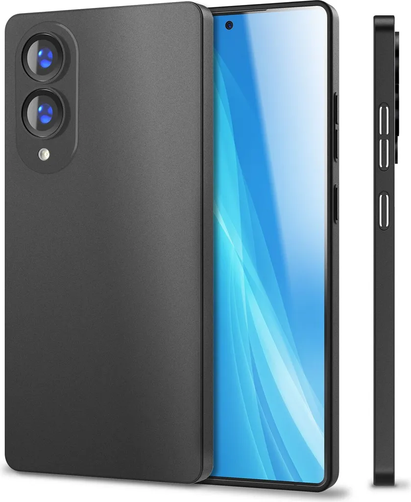 Samsung S25 Edge Phantom Edition: La Cover Definitiva Nero Opaco