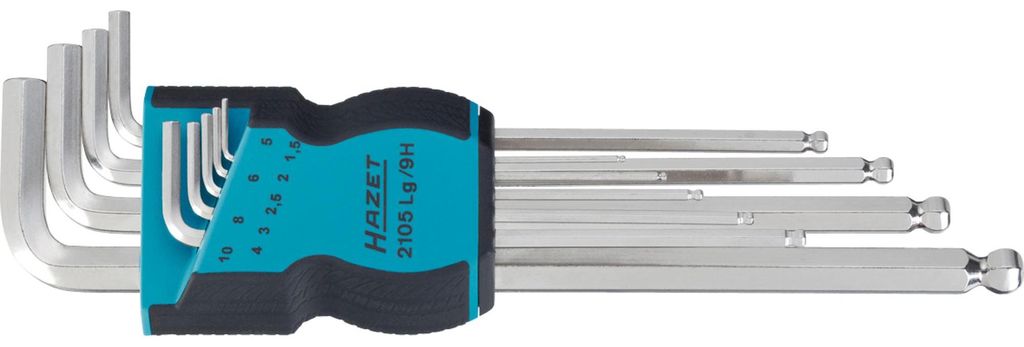 Hazet Winkelschraubendreher- Satz 2105LG/9H, 9-teilig Produktbild 