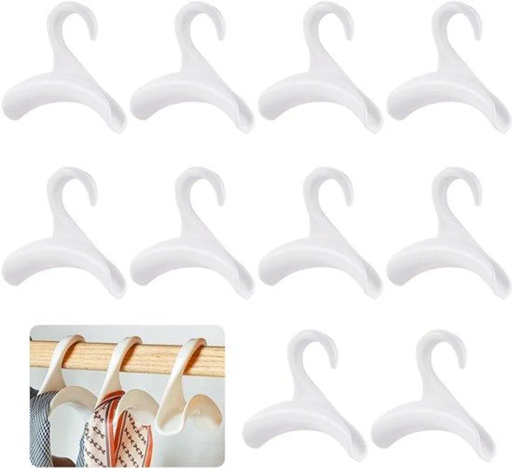 Cintre spécial sacs lot de 10 pour ne plus encombrer le sol de l'armoire
