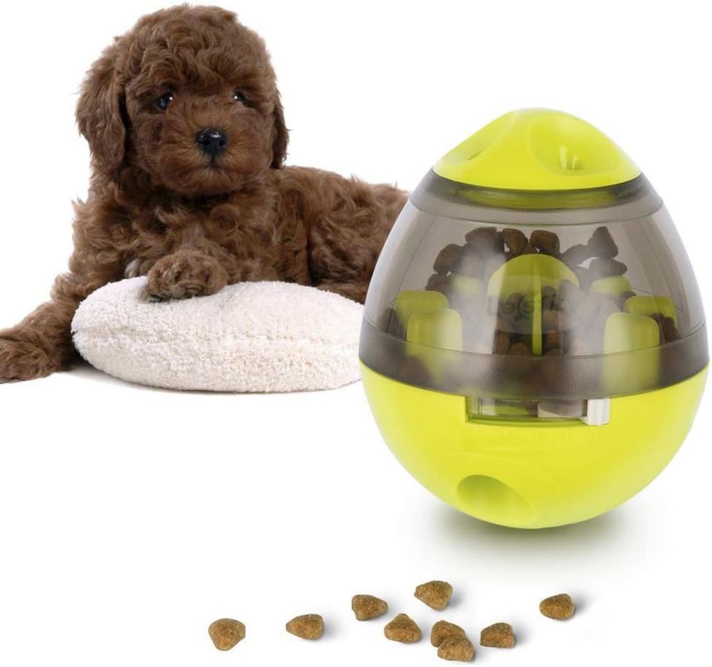 Haustier-Ball, interaktiver Leckerli, Futterball/Snackball fš¹r Haustiere, Ball fš¹r Hunde und Katzen, erh?ht IQ, Spa? und ein, beste Alternati...