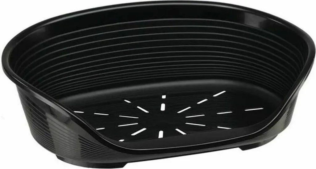 Cesta Ferplast Siesta Deluxe 2 Nera - Lettino Igienico per Animali 49x36