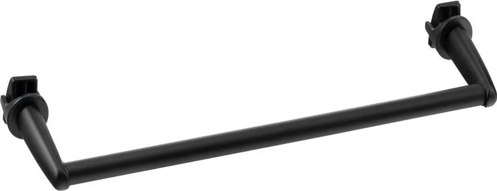 Porte-serviettes noir mat 36cm pour radiateur - Fini le linge humide