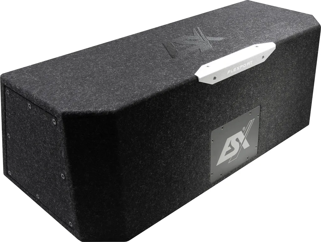 Caisson de basses ESX DBX208BPQ pour un son profond en voiture 2x20cm