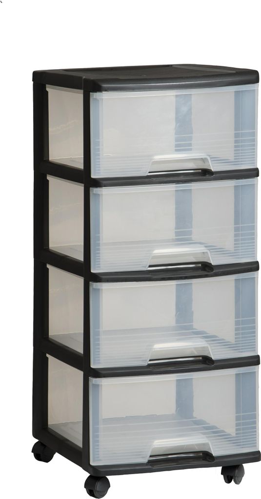 Skriňa na kolieskach Curver 4 zásuvky 20 L Obrázok produktu 