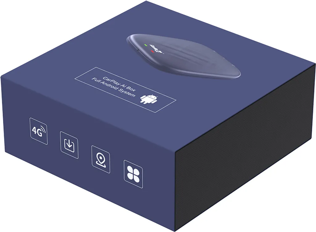Boîtier AI Box Android 13 pour Apple CarPlay et Android Auto sans fil - 8