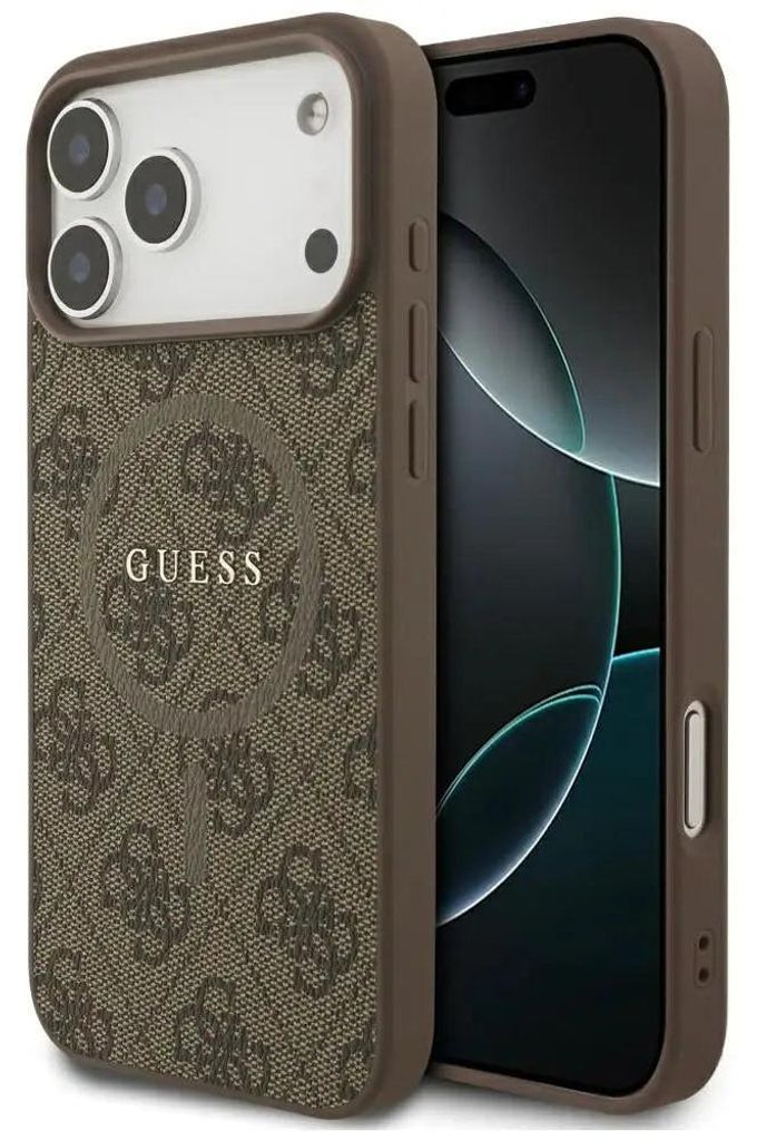 Custodia MagSafe iPhone 17 Pro Max in ecopelle Guess Immagine del prodotto 
