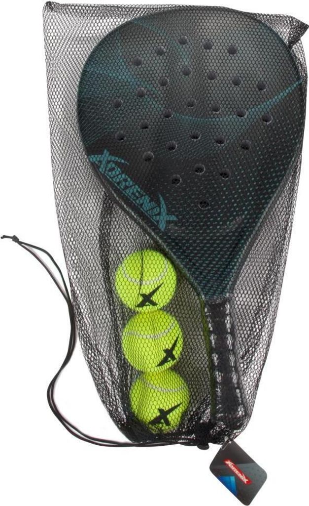 Autres Marques Set de Padel Raquette + 3 Balles Assorties Image du produit 