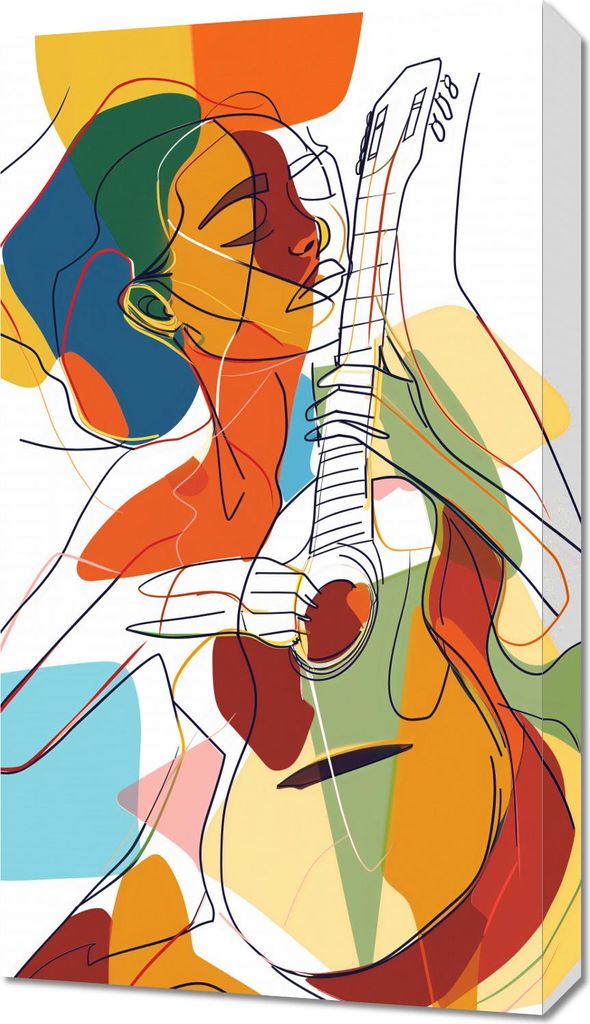 Bild 40x70cm Innere Muse