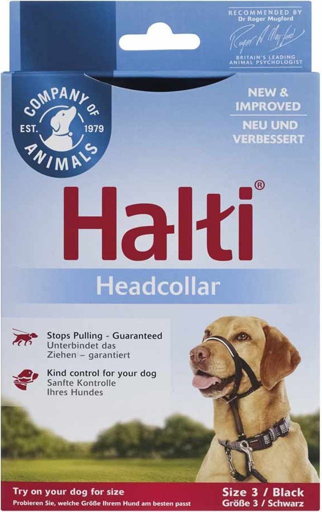 Dressurhalsband für Hunde Company of Animals Halti Schwarz Produktbild 