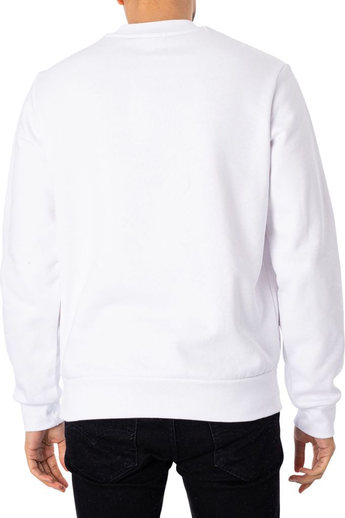 Lacoste Bio Baumwolle Fleece Crew Pullover Herren Produktbild 12