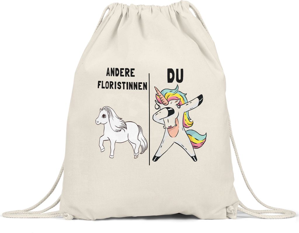 Andere Floristinnen Du Turnbeutel Gymsack Pferd Einhorn Humor Lustig Unicorn Geschenk Apotheke