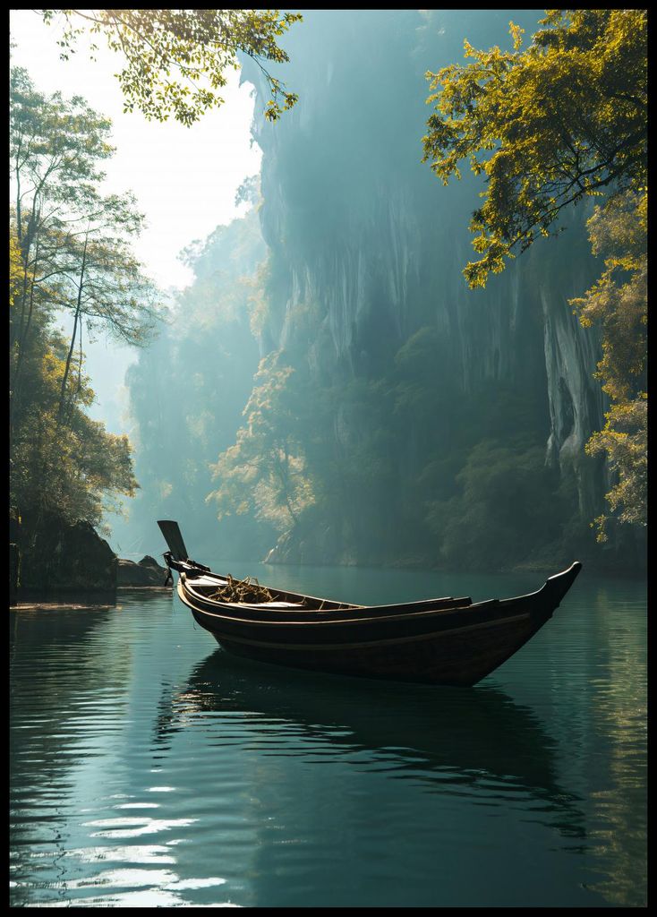 Plakat 67,5x95cm Einsamkeit auf der Oberfläche