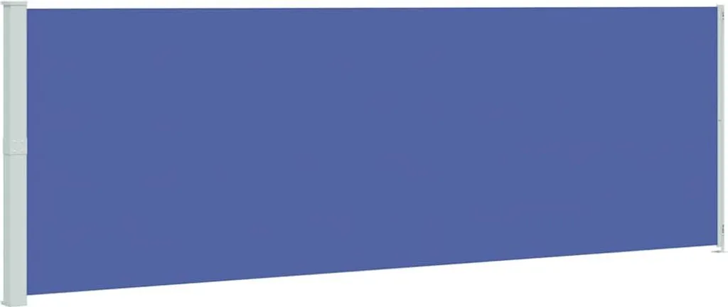 Tenda Laterale Estensibile 200x600 cm Blu vidaXL | Privacy per Giardino