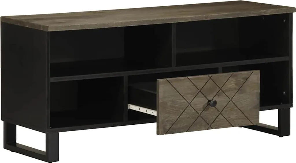 Mobile Porta TV vidaXL in Legno di Mango | Robusto e Sicuro per Casa