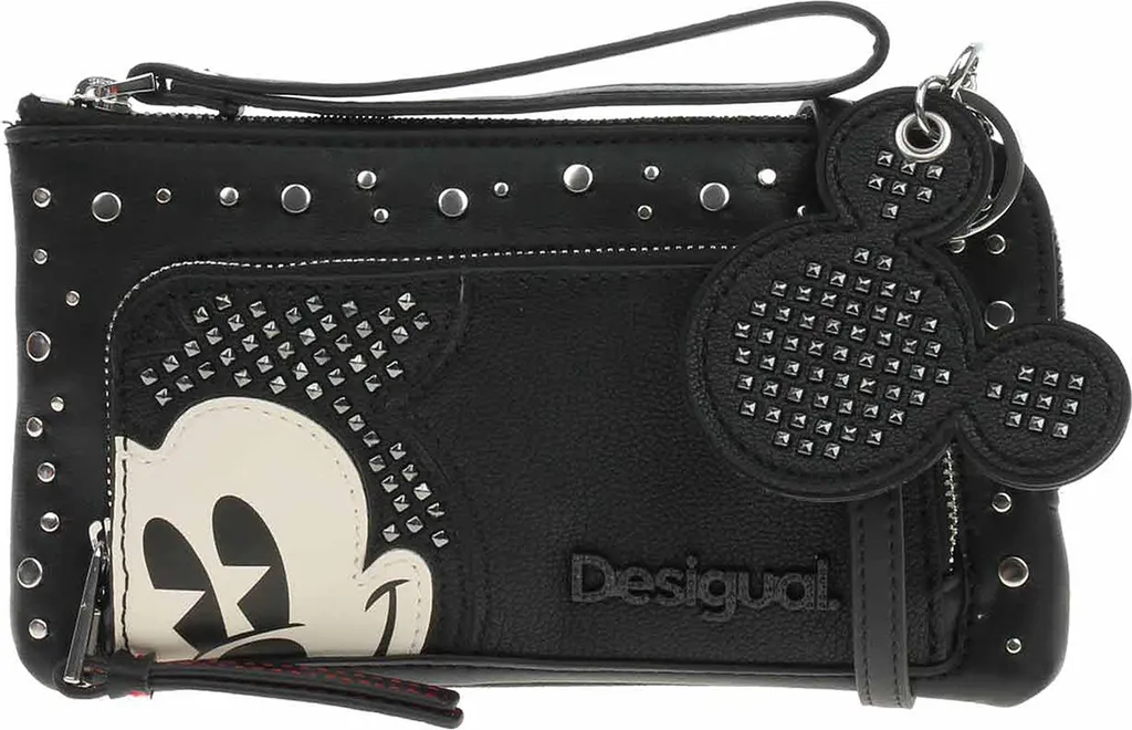 Sacoche Téléphone Femme Desigual Noire 24WAYP35 - Accessoire de Voyage