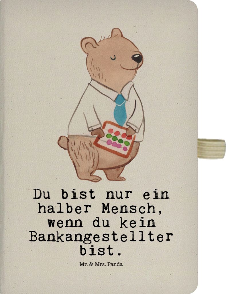 Mr. & Mrs. Panda Skizzenbuch Bankangestellter Herz - Produktbild 