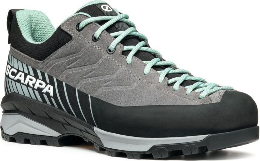Mescalito TRK Low GTX Wmn Trekking-Schuhe, Größe 36,5, Farbe midgray/dusty lagoon - Scarpa