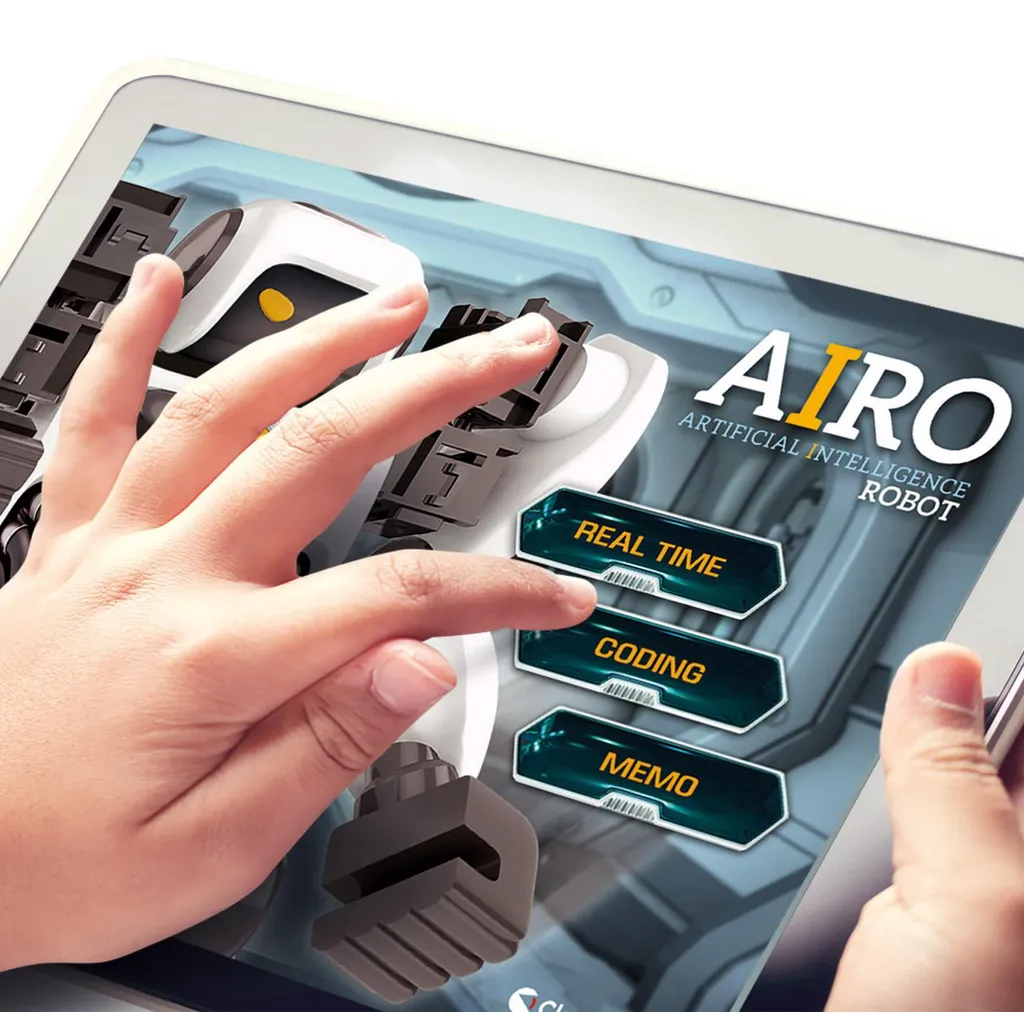Robot Interactif AIRO avec Intelligence Artificielle et Commande Vocale