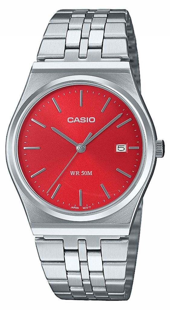 Casio Armbanduhr MTP-B145D-4A2VEF Edelstahl analog Produktbild 